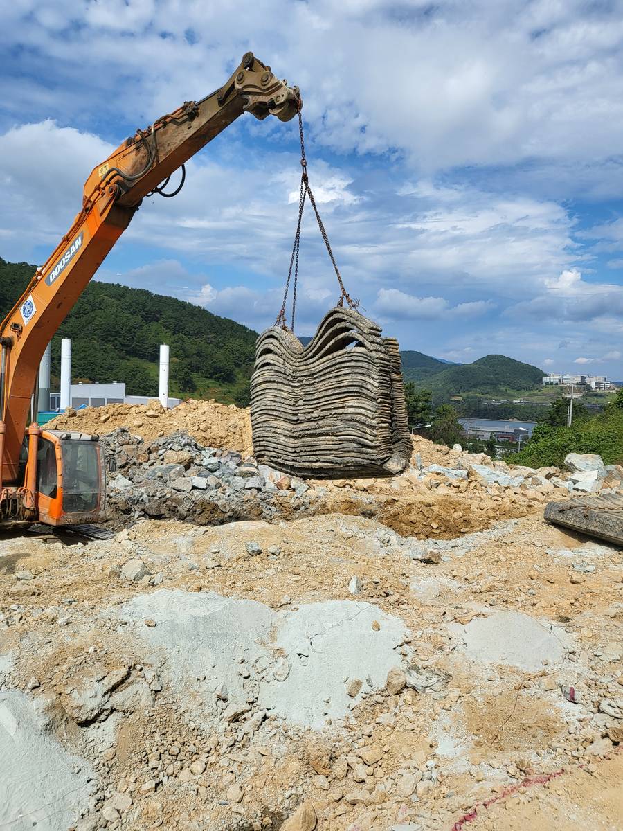 무진동 방진자재 시공